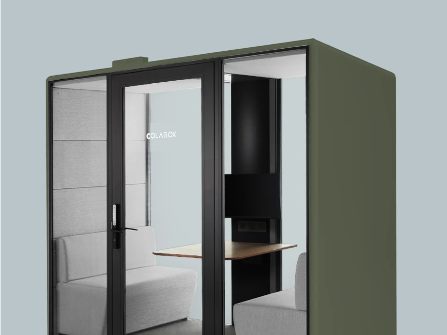 COLABOX Meet 카키 컬러 인테리어 연출